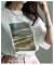 接触冷感&UVマーブルプリントTシャツ 接触冷感&UVマーブルプリントTシャツ