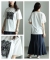 接触冷感&UVレース×ロゴ刺繍Tシャツ 接触冷感&UVレース×ロゴ刺繍Tシャツ