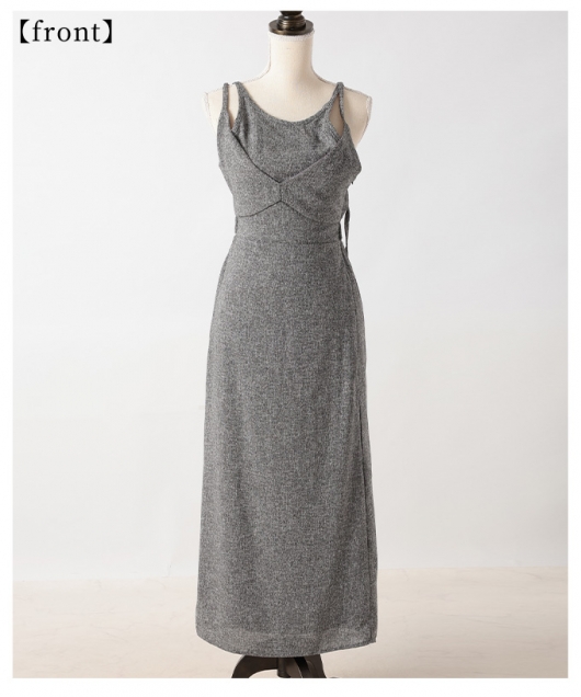 レディース 大人 上品 大人の色っぽさ漂うサマーツイードキャミ