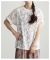 シアーレース半袖プルオーバー シアーレース半袖プルオーバー