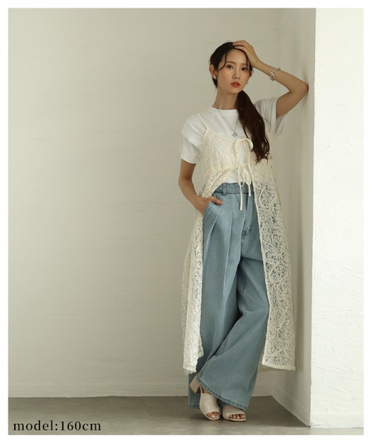 ❤️人気新作 新品♡ SelfPortrait刺繍パールキャミワンピース♡　794 水彩フラワーベアキャミワンピース No.73515084 beige/gray