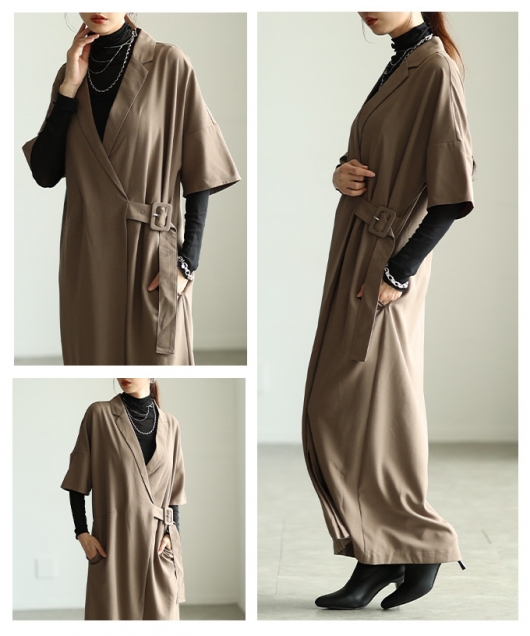 レディース 大人 上品 大人ハンサムマニッシュワンピース almam-195975