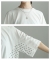 ドット柄チュールレイヤードTシャツ ドット柄チュールレイヤードTシャツ