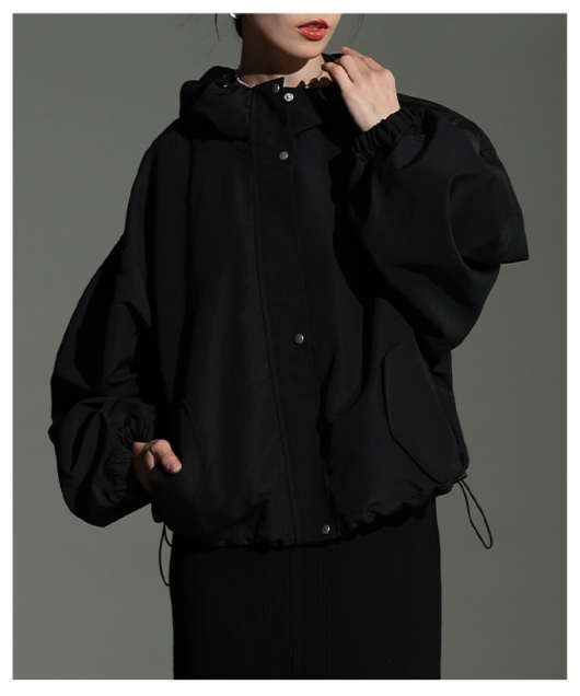 レディース 大人 上品 ライトボリュームマウンテンパーカー 【10月27日