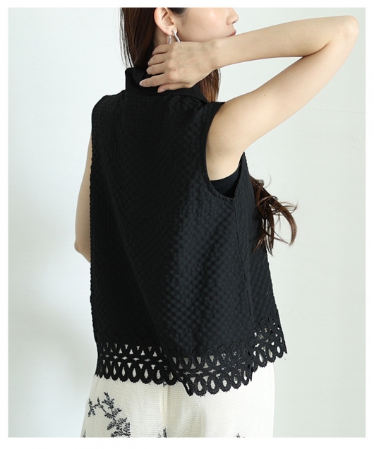 イベントセール】 レディース 大人 上品 フェミニンを纏う裾レース