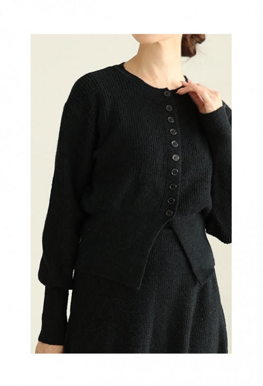 レディース 大人 上品 マルチに着まわせるニットセットアップ almam