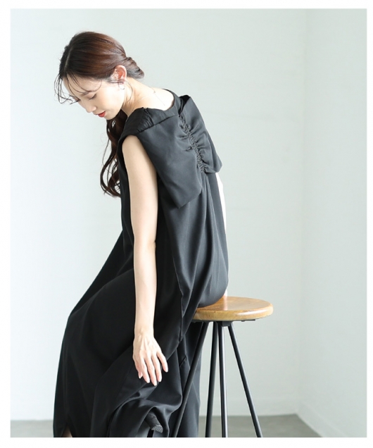 バックリボン ブラック ロングドレス スリム 高級感 レディース おしゃれ！BlackColorDress” – tagged 