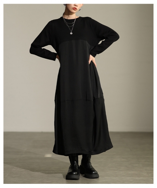レディース 大人 上品 コクーンワンピース almy-0062｜レディース
