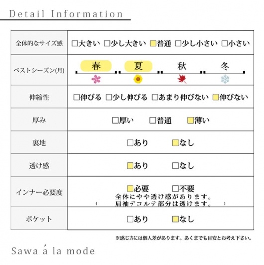 カットワークレースチュニック