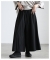 ジップアップスカート風ワイドパンツ ジップアップスカート風ワイドパンツ