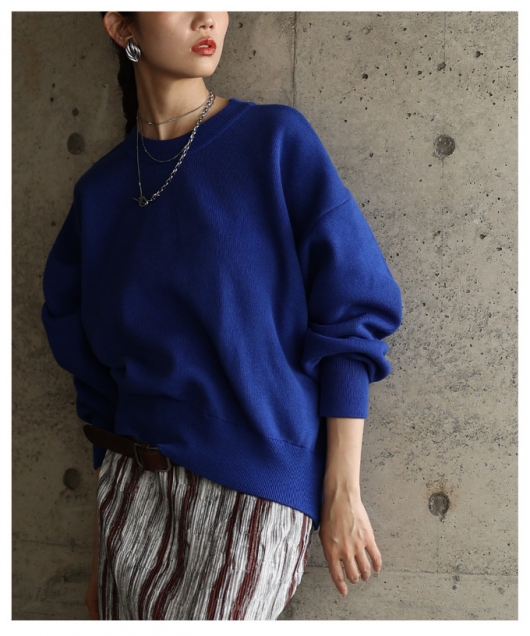 i*c様 AURALEE スウェット　ブルー i*c様 AURALEE スウェット ブルー