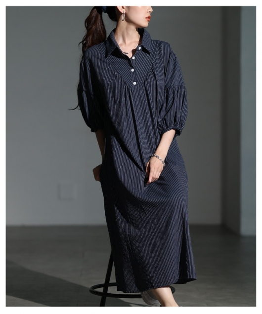 pero ストライプ　ワンピース　36 pero ストライプ ワンピース 36 LE CERCLE par ropé(ル セルクル