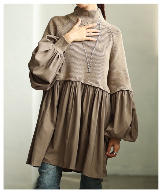 美品✨2023 エムズグレイシー ボリュームスリーブチュニック 40 リボン