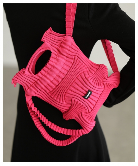 レディース 大人 上品 2WAYニットバッグ 【メール便可】 mode-10132