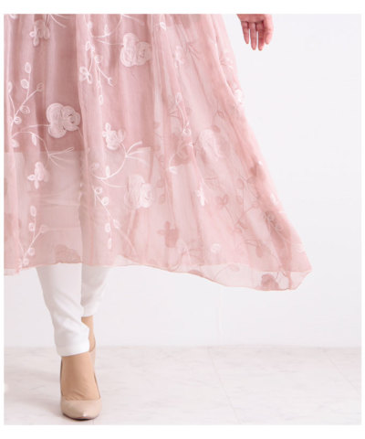 低身長さんサイズ対応】レディース 大人 上品 キャミソール付き