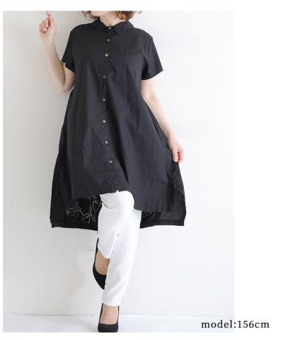 Tシャツ レディース コットン 半袖 カットソー チュニック 刺繍 花柄 通気性 涼しい ロングパンツ ゆったり 七分丈 婦人服 中高年 Amazon | 半袖tシャツ レディース ファッション レース 花柄