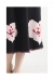 愛らしい桜のニットフレアスカート