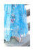 花びら浮かぶ水彩フレアロングスカート