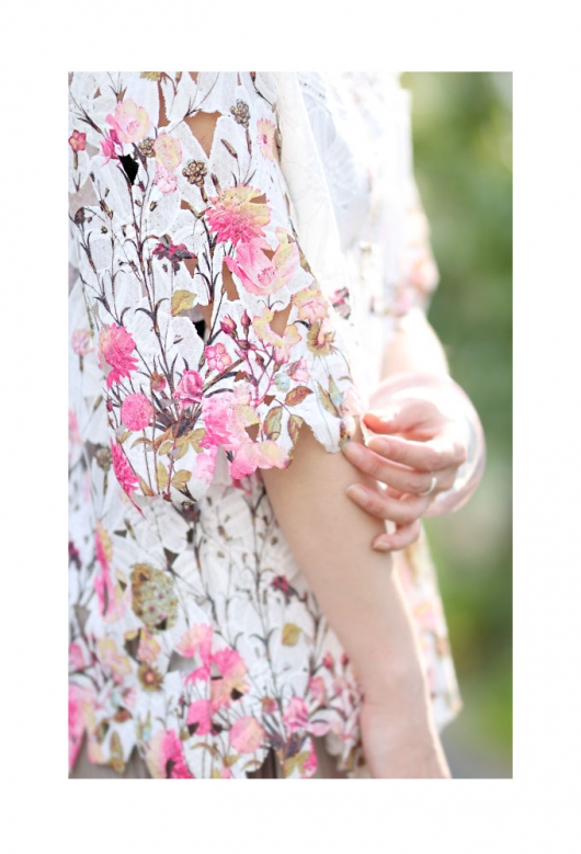 レディース 大人 上品 美しい花柄総レースブラウス【6月7日20時販売