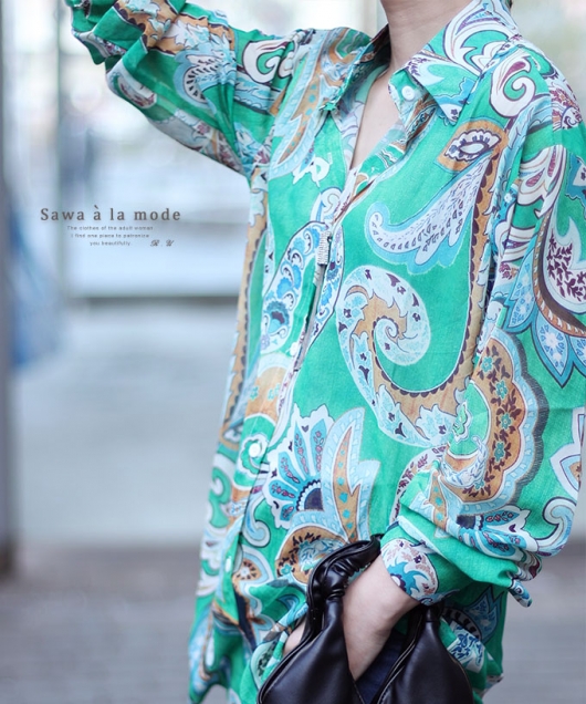 シャツ・ブラウス｜大人女性を彩るナチュラルファッション通販 Sawa a