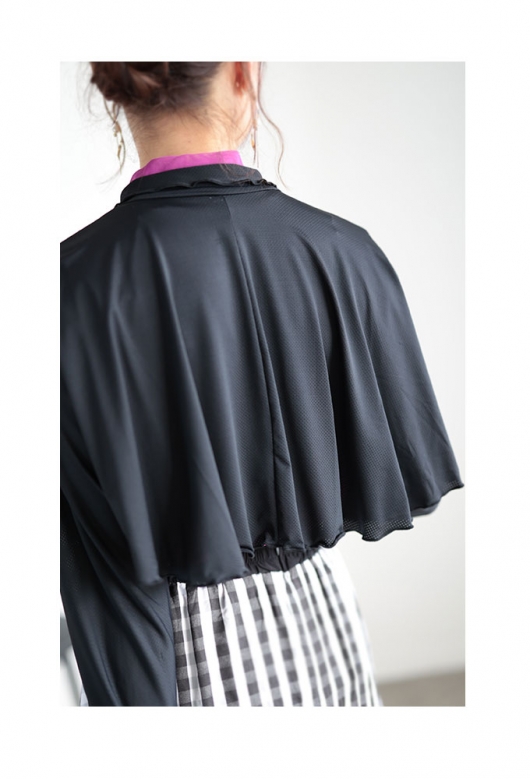 レディース 大人 上品 流れるメロウフリルボレロ【メール便可】 mode