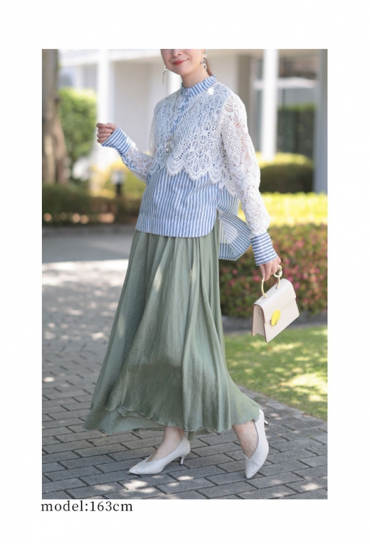 40％OFF】レース立衿ブラウス｜KarLParkLane Style ONLINE SHOP