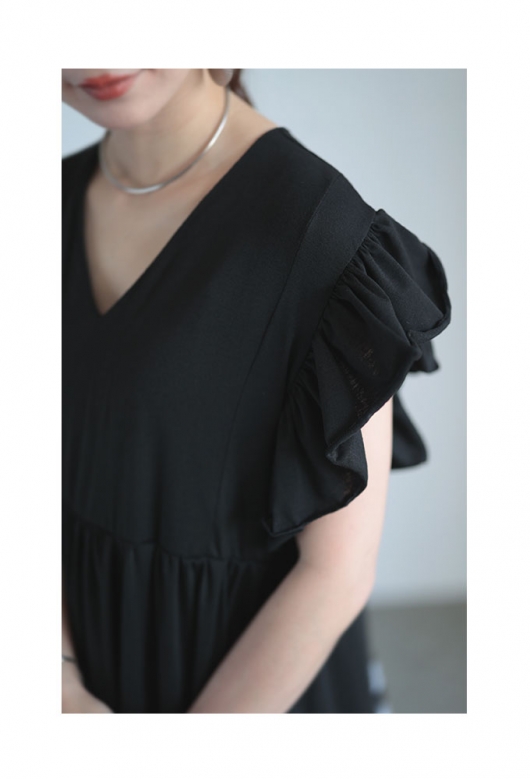 Mi様　Amomma アモマ　最新品切れ中　ドット柄マキシドレス Mi様 Amomma アモマ 最新品切れ中 ドット柄マキシドレス - メルカリ