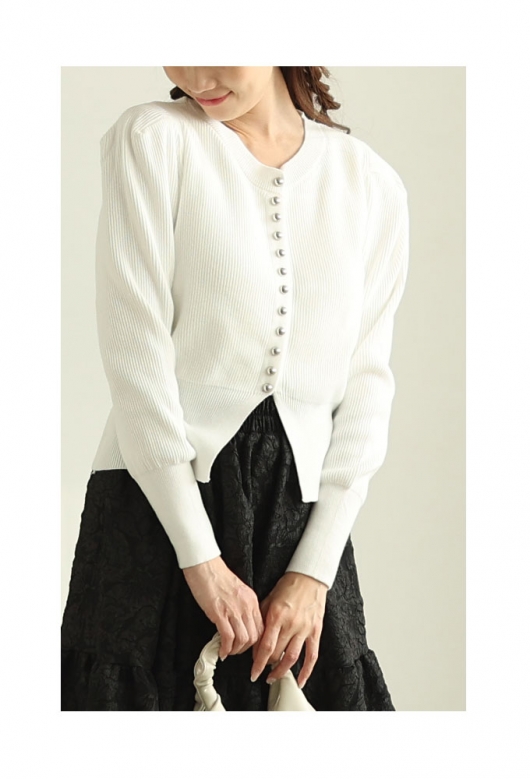 冬新作 上品カーディガンと花柄ジャガードフレアスカートのセットアップ レディース ファッション セットアップ 2点 セット 冬 大人可愛い 40代 レディースファッション 50代女性 ファッション 60代 ミセスファッション サワアラモード sawaalamode otona mode-9828 レディース 大人 上品 カーディガンと花柄ジャガードスカートの