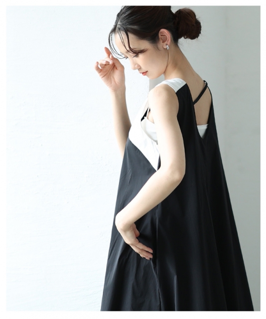 レディース 大人 上品 アクセントスリーブデザインのバルーン