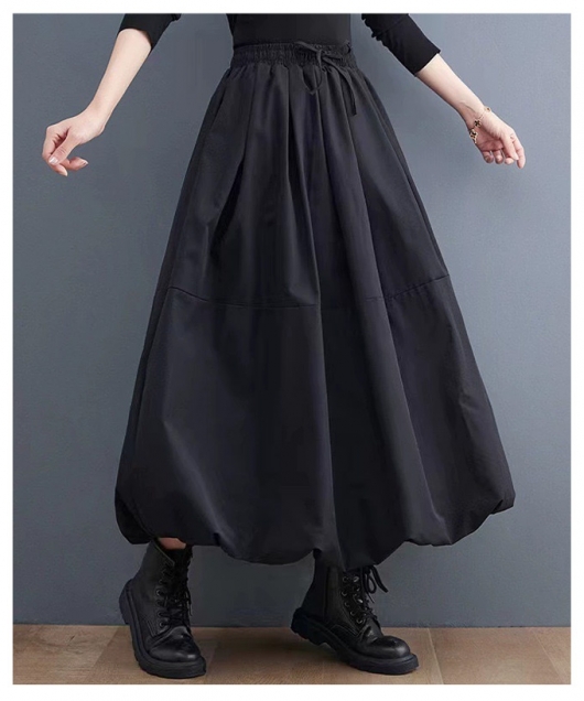 レディース 大人 上品 バルーンシルエットスカート mode-9991