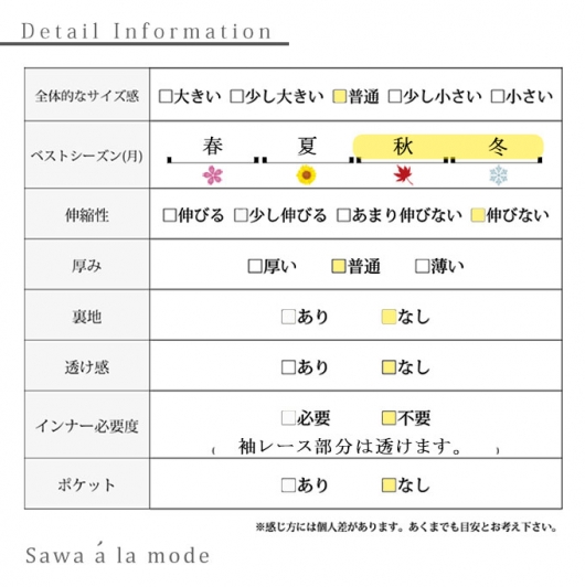 立体花で魅せる袖レースシャツチュニック