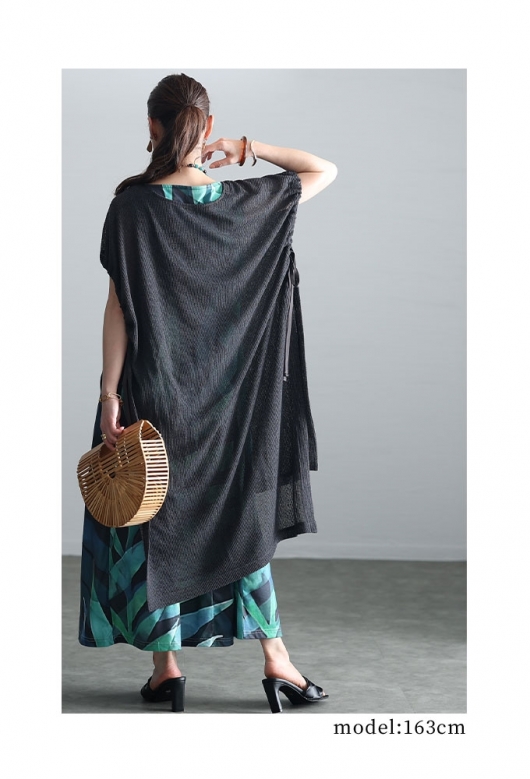 極美品✨ 佐藤繊維sato seni エス ロングベスト チュニック